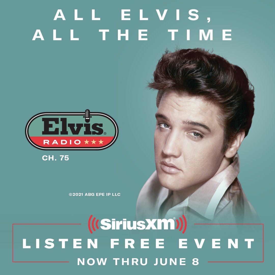 Elvis Presley on Twitter "SiriusXM’s Listen Free Event is on now! Start exploring
