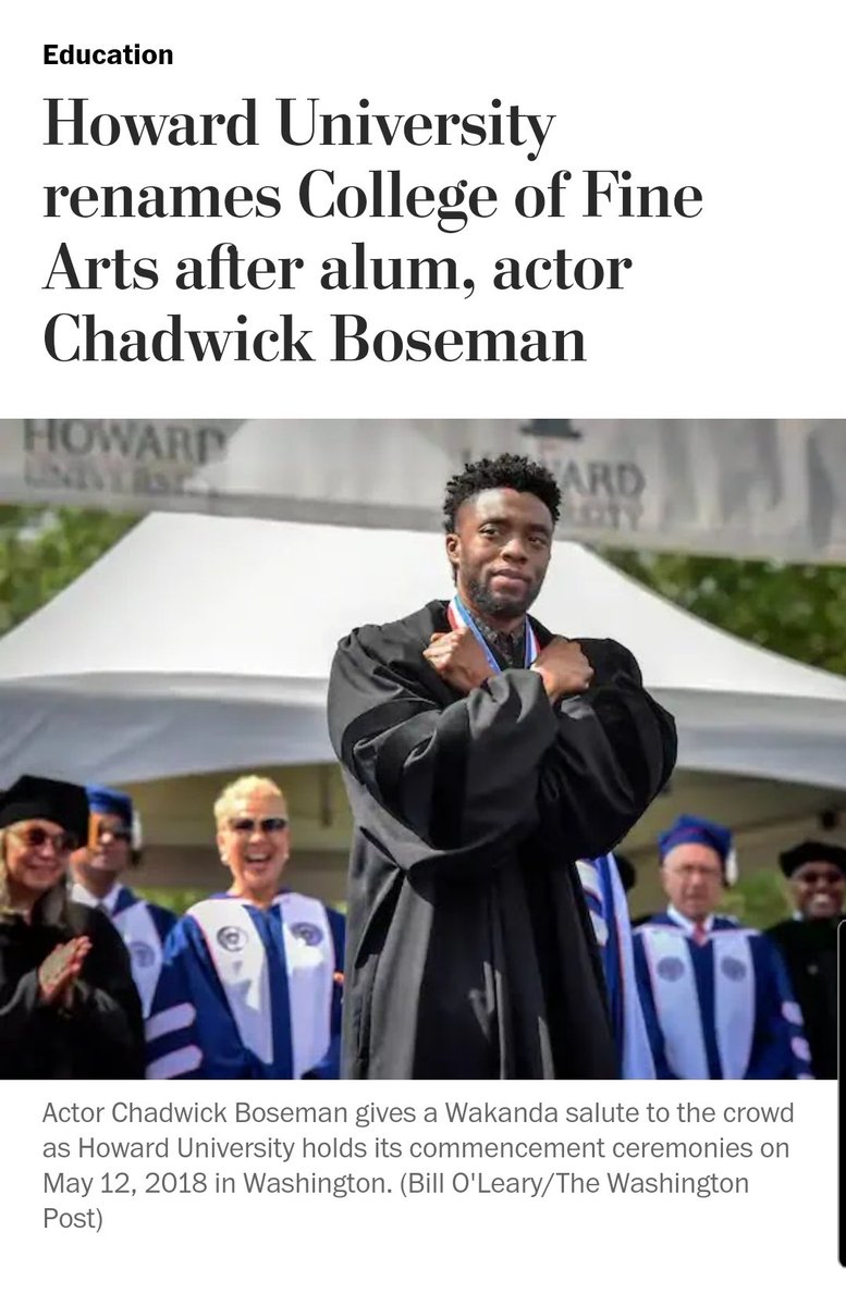 Dear <a href="/HowardU/">Howard University</a> -- CLASS ACT!   Bless everyone involved in this decision.