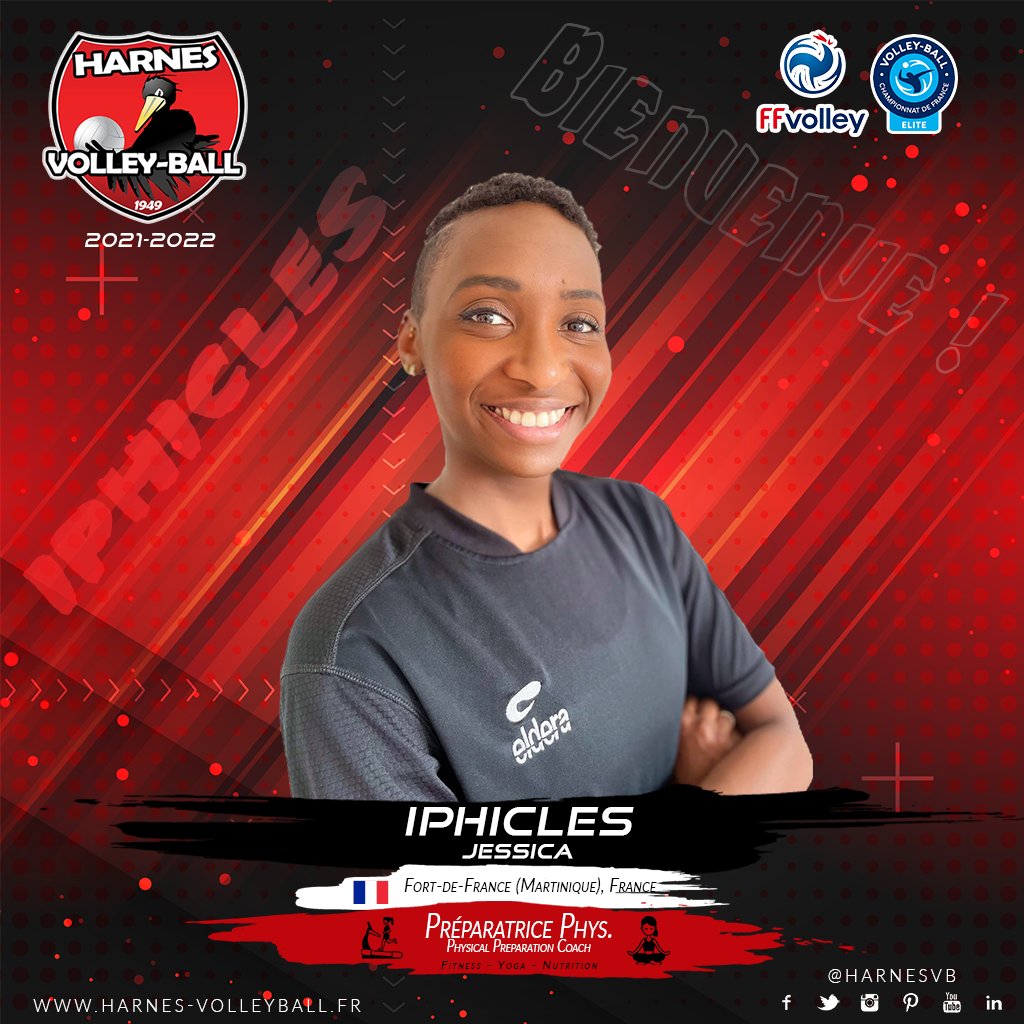 HarnesVB's tweet photo. 🌳🏕️𝓐𝔃𝓾𝓻𝓲𝓪𝓵 𝓔𝓼𝓹𝓪𝓬𝓮𝓼 𝓥𝓮𝓻𝓽𝓼 présente :
@JessicaIphicles rejoint le staff technique ! Elle complètera avec @GaelQuerin la préparation phys. sur les domaines du #fitness #yoga #nutrition.
#HVBElite #volleyplushaut #charbonetsang #volleyball #volley #hautsdefrance https://t.co/rmCyihvbJO