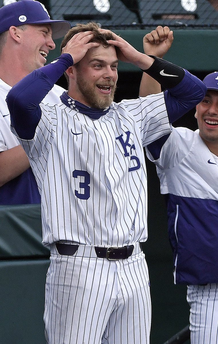 KStateBSB's tweet photo. With his start today, Cameron Thompson is now #KStateBSB’s all-time leader in career games started with 2️⃣3️⃣7️⃣. 

@T10Cambo, your thoughts… 
 #KStateBSB x EMAW https://t.co/ygSMWoy4vU