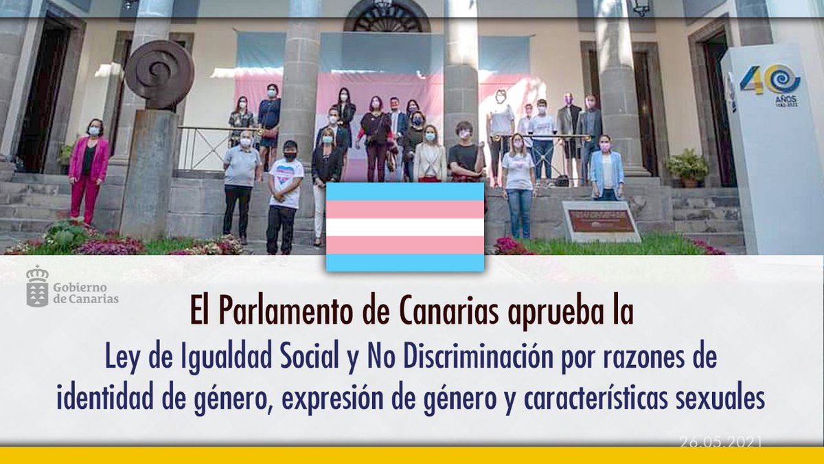 GRACIAS a colectivos Trans y LGTBI de Canarias, <a href="/atlibertrans/">LiberTRANS 🏳️‍⚧️</a>, <a href="/transboyspain/">Transboyspain</a>, @transgirlspain, @ChrysallisCan, <a href="/GamaLgtb/">Colectivo Gamá LGTB</a>, <a href="/algarabiatfe/">Algarabía LGBTI</a>, <a href="/altihayftv/">Altihay Fuerteventura</a>, <a href="/EQUALLGTBI/">EQUAL LGTBI+</a> ó <a href="/asocia_lanzate/">Asociación Lánzate</a>, x el trabajo y coraje en defensa de #LeyTransCanaria. GRACIAS <a href="/PresiCan/">Presidencia GobCan</a> y Pdte <a href="/avtorresp/">Ángel Víctor Torres Pérez</a> 👏🇮🇨🏳️‍⚧️