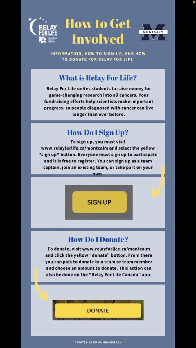 Hey cougars, go check out the Montcalm Relay for Life website for more information 
sites.google.com/gotvdsb.ca/mon…