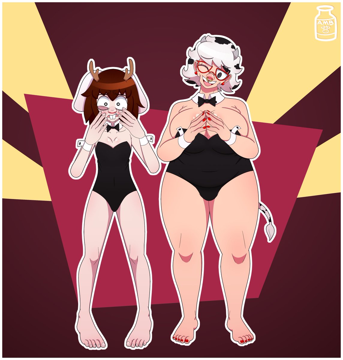 himejoshikomaru's tweet photo. it is my wonderful girlfriend's birthday today (@mothtower) so i drew her two of her characters that i had not yet drawn!! their names are clover and debbie :D
I LOVE YOU ROXYYYYYYY 💕♥️💕♥️💕 https://t.co/Dz7ydqDT0g
