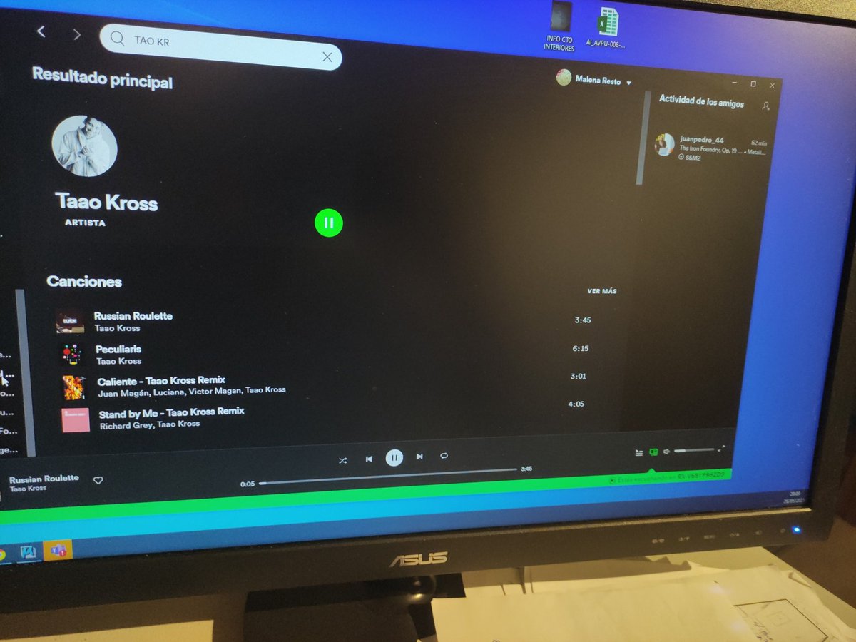 Ojo a los temazos q tiene el amigo @taaomusic en <a href="/SpotifySpain/">Spotify Spain</a>..... Pilas para trabajar al máximo! 🎵🎵 Muy top