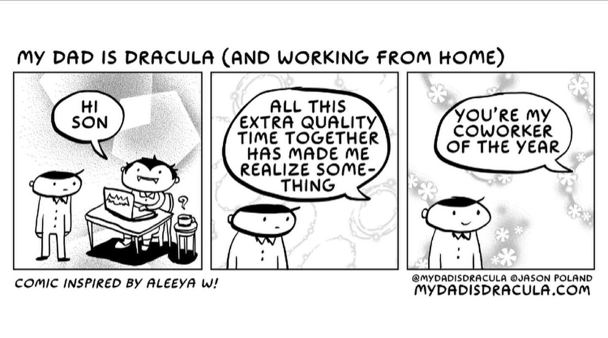 mydadisdracula's tweet photo. Happy World Dracula Day! 🧛‍♂️ 🌍 If My Dad is Dracula makes your world a better place, comment, share, follow, and turn on notifications to help support your dear old Dracula dad! #WorldDraculaDay https://t.co/IAEjHysERK