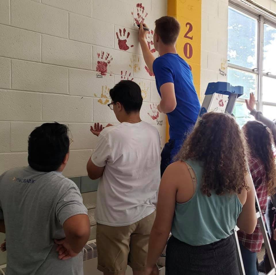 The class of 2021 left their mark at KCHS and will do the same in the world. Our graduating class of 33 seniors were offered $4,963,000 in college scholarships and accepted $1,256,427! Congratulations Eagles! #Classof2021 #catholicschool