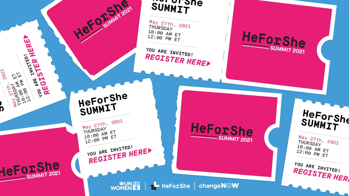 Have you registered for the @HeForShe Summit tomorrow? Join @JustinTrudeau, @GeriHalliwell, @simonpegg and many more as they discuss #maleallyship and solutions for #genderequality. REGISTER HERE: unwo.men/HVZA50EVOkA