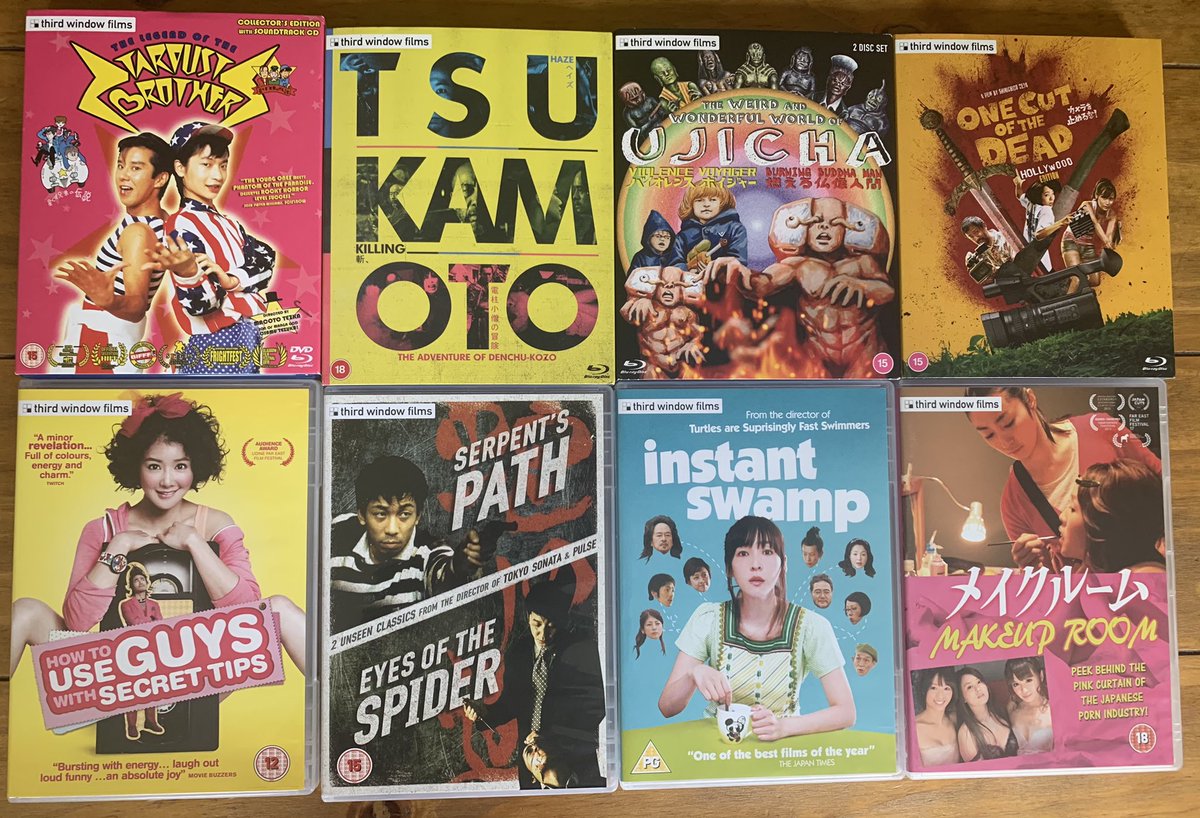 BenjyBox's tweet photo. Hi! My name is Ben and I am in love with @thirdwindow films! They work with the greatest directors to bring the most unique and exciting films out of East Asia to our shores! I’m dedicating next month to rewatching my collection and hopefully adding some more to it as well 🥰 https://t.co/L8tLKbhaHi