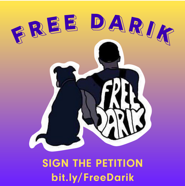 Tell Riverside County DA Hestrin <a href="/RivCoDA/">Riverside County DA's Office</a> that our community needs #CareNotCages. #FreeDarik #DisabledAndPunished