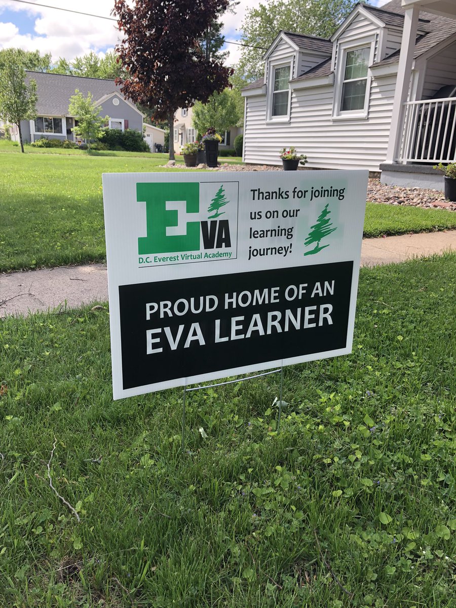 momofhlhs's tweet photo. Whoa! A very long, emotional, isolated year for my #HalfHeart #CHD 13yo son! 100% virtual through #DCEverestVirtualAcademy  He is almost done! Yard sign delivered today from the staff that worked tirelessly to help him!  #EverestPride #ProudMom https://t.co/CXttCDzcnQ