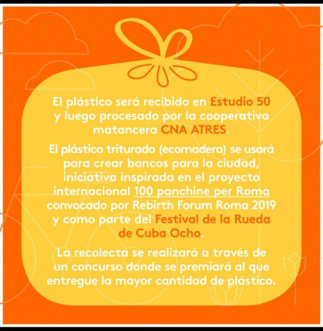 ArtecorteCuba's tweet photo. Concurso: 4 viernes de reciclaje en La Habana. ♻️ (1/2) https://t.co/uApRDRnizS