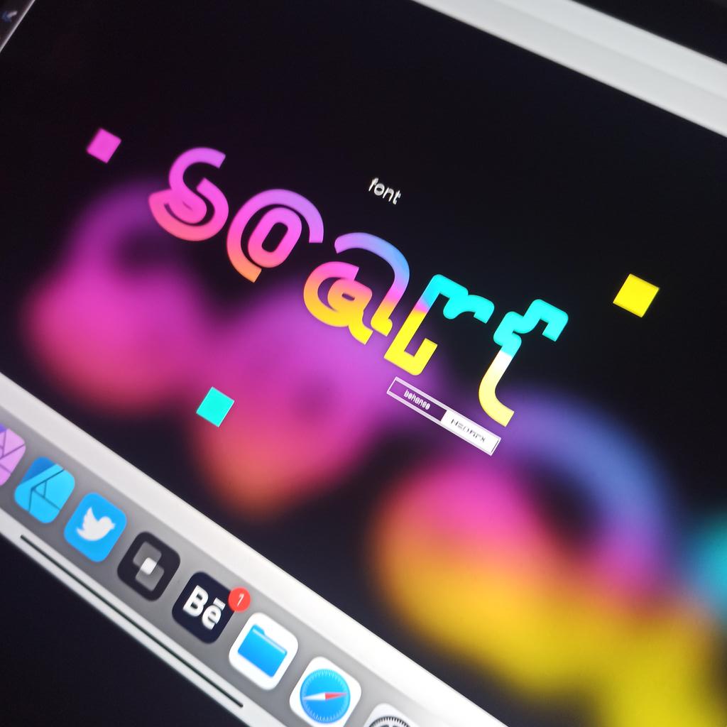 NEORFX's tweet photo. Smart font?! ✌️my first font https://t.co/REdHQa50e4
