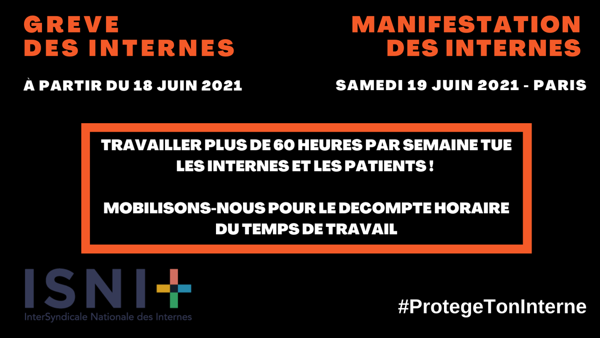 ISNItwit's tweet photo. Mobilisation #ProtegeTonInterne | Lors d'une réunion le 20 mai, le @Sante_Gouv a affirmé ne pas vouloir de décompte horaire du #temps de travail des #internes alors que @olivierveran s'était engagé publiquement à améliorer nos conditions de travail. 
Notre réponse est immédiate. https://t.co/DzpS5rPzNw