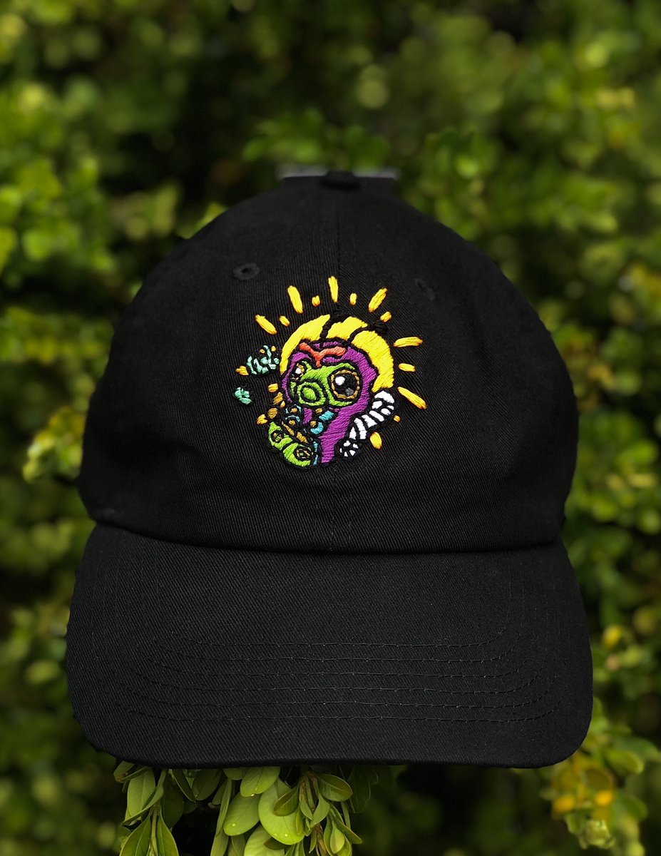 brandee_annie's tweet photo. Custom hand embroidered cap 🐛☀️🧵🪡

RT &amp; Like for support ✨ https://t.co/OcWyLyaaHq
