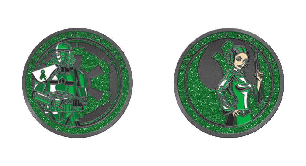 FanthaTracks's tweet photo. Force For The Cure: Mental Health Awareness Challenge Coin - https://t.co/H4eVKqyAJo #StarWars #FanthaTracks @ForceForTheCure @ForceForTheCures https://t.co/eJlqROj2Br