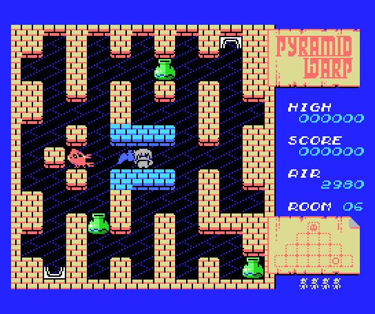 ArnaudDeKlerk's tweet photo. Pyramid Warp Enhanced+ by @NestorSancho
Play the Enhanced+ version of Pyramid Warp with music by @bitcaffe & GFX by @nenefranz here:
https://t.co/5g1heWiprc
#MSX #8BIT https://t.co/tMagwFjDAS