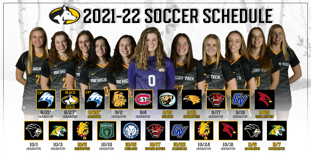 MTUHuskies's tweet photo. ⚽️Huskies 2021 Fall Soccer Schedule is out. 

- Two chances against the defending champs
- Pair of exhibitions against local foe Finlandia
- Four non-conference battles against MN opponents
https://t.co/jn19Sp2Q01 https://t.co/2nojwdP1Mh
