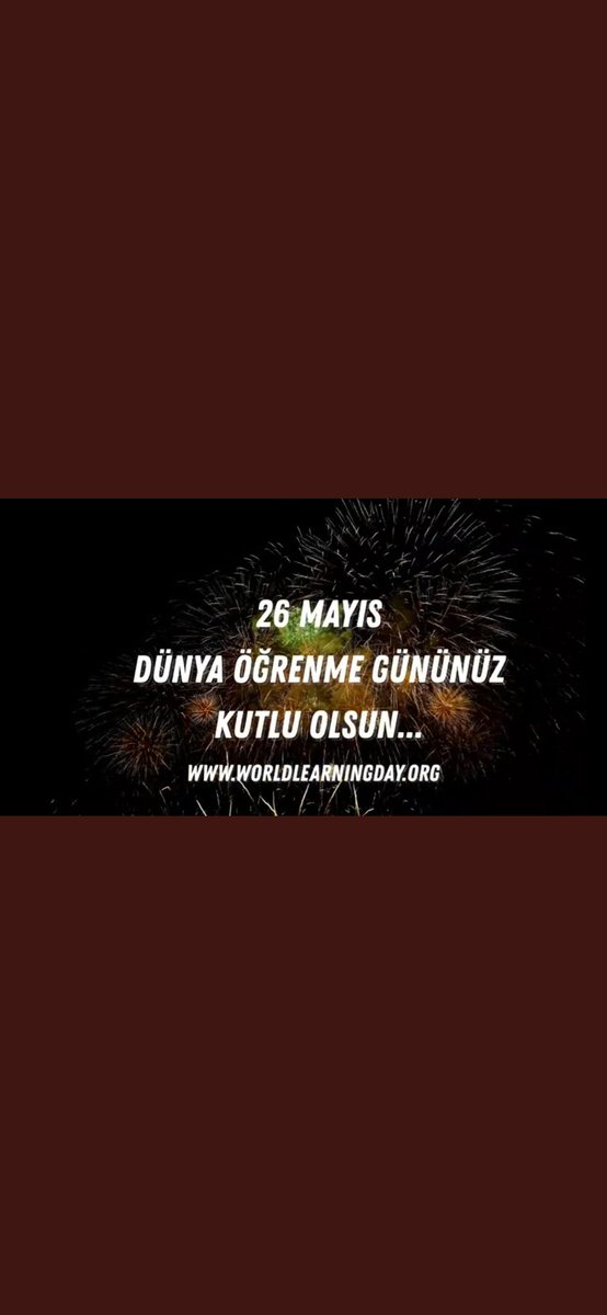 ErsoyIho's tweet photo. #26MAYWORLDLEARNINGDAY
@ziyaselcuk https://t.co/JNmgLwD0Hb