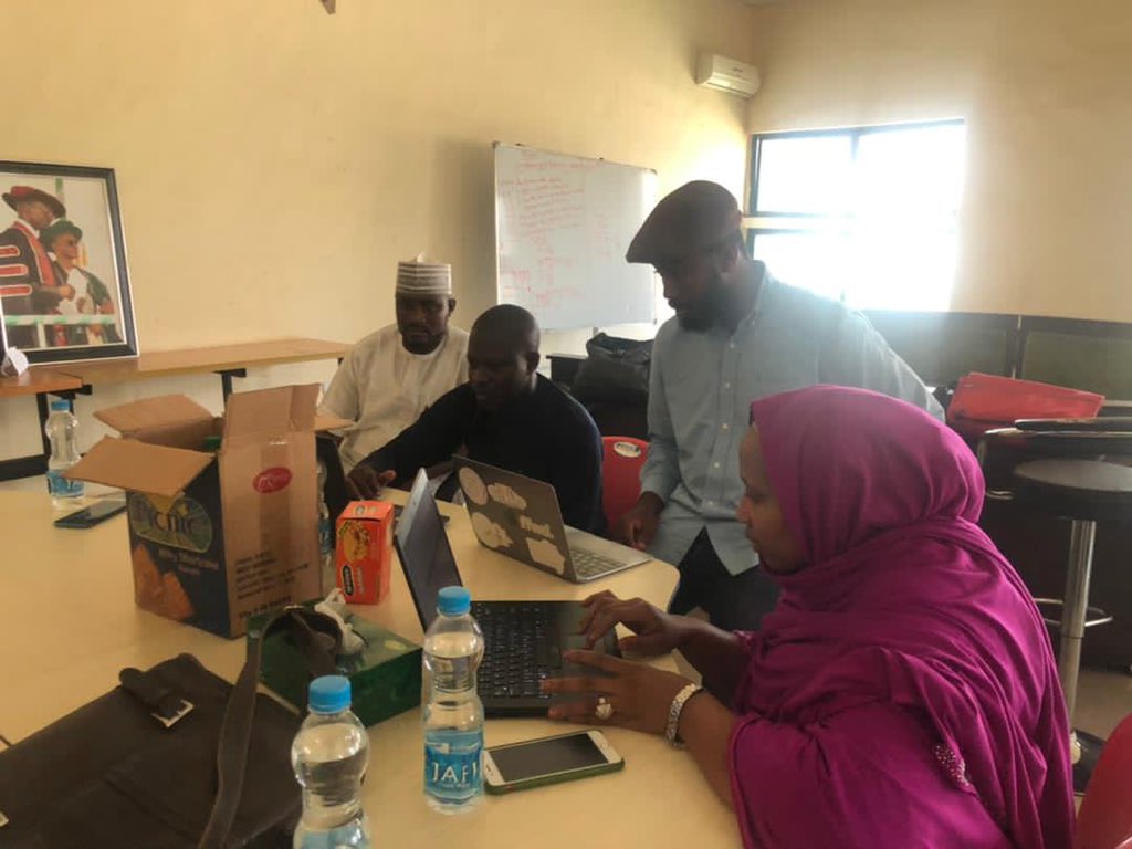 PPDC_ng's tweet photo. We also met with procurement officers from @KADRA_kdsg, @KADPBC, @KD_SPHCDA, and @mlgkad to train them on backend procurement data entry. #OpenContracting #OpenKaduna https://t.co/TQVdNb7nU1