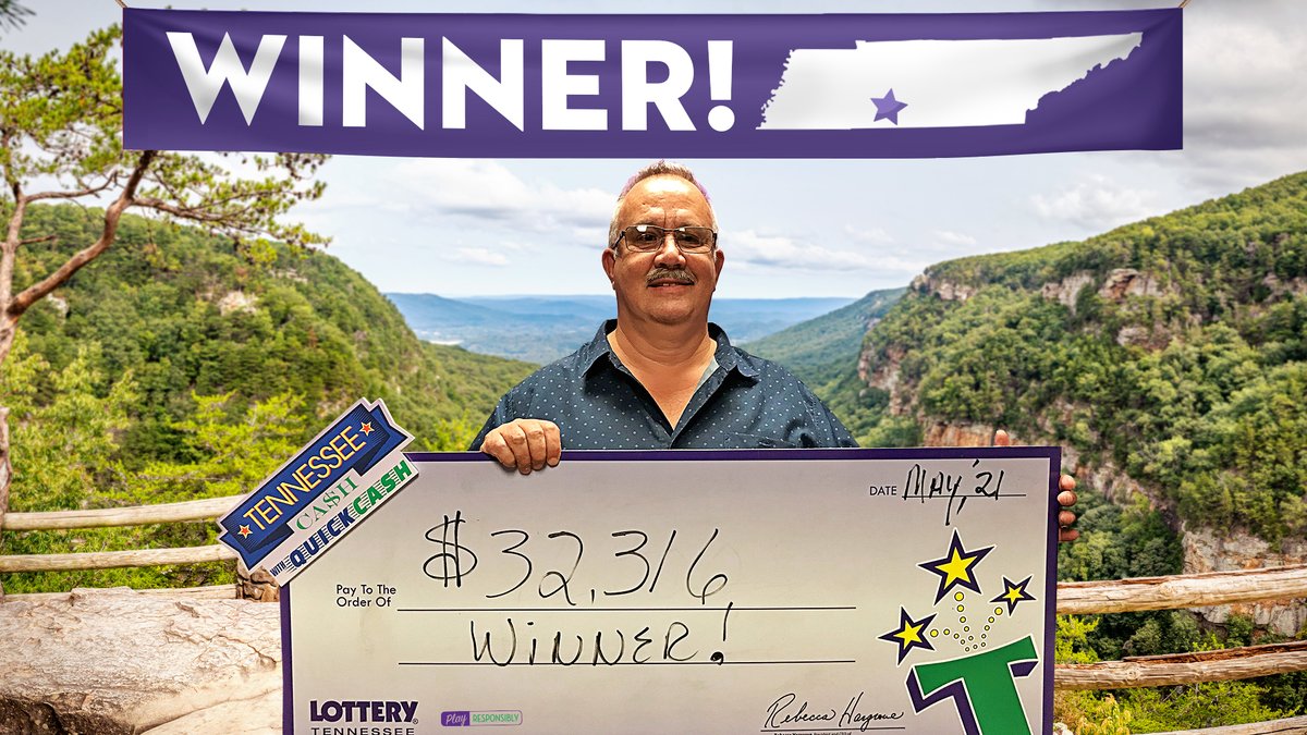 TNLottery's tweet photo. #Winner alert! π Kelly B. of #Ardmore won $32,316 playing #TennesseeCash with #QuickCash. He just replaced his home's HVAC & said the timing of the win couldn't have been better. Reply to congratulate Kelly!
#TNLottery #TELWinner #TNWins https://t.co/vpRfZCkdJR
