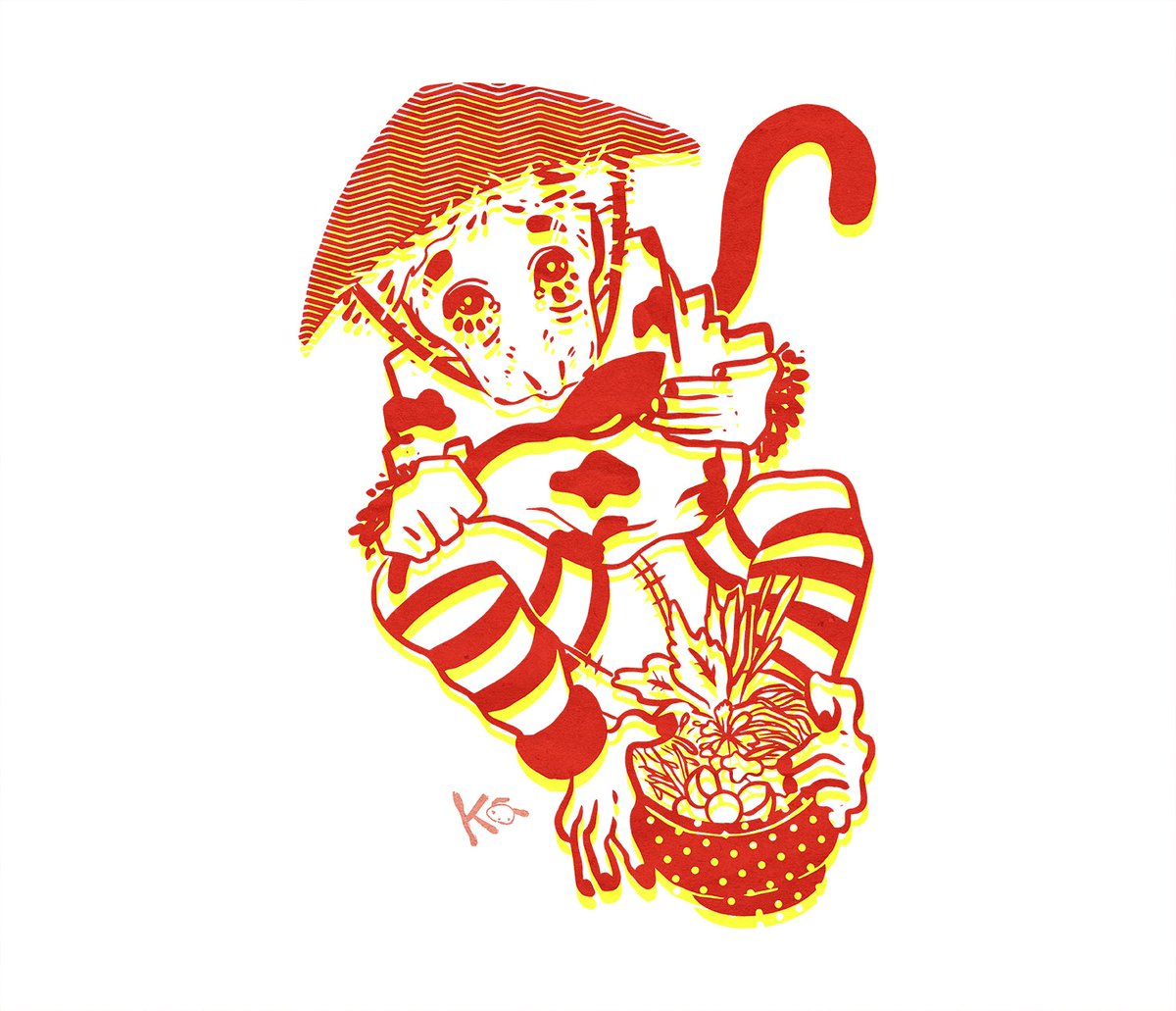 After months of not being active because of my finals in uni, I am back. I am still relentlessly pursuing my passion for illustrations. 

Here is a monkey, a famous animal in Vietnam. 
Happy Asian Heritage Month!

#illustration #AsianHeritageMonth