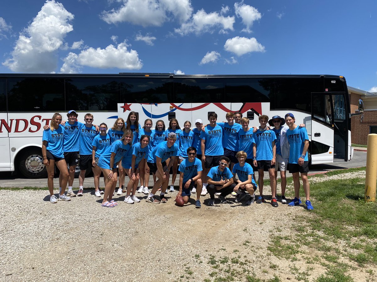 Here we GO! OFF to STATE! #lancers #lookingtoscore