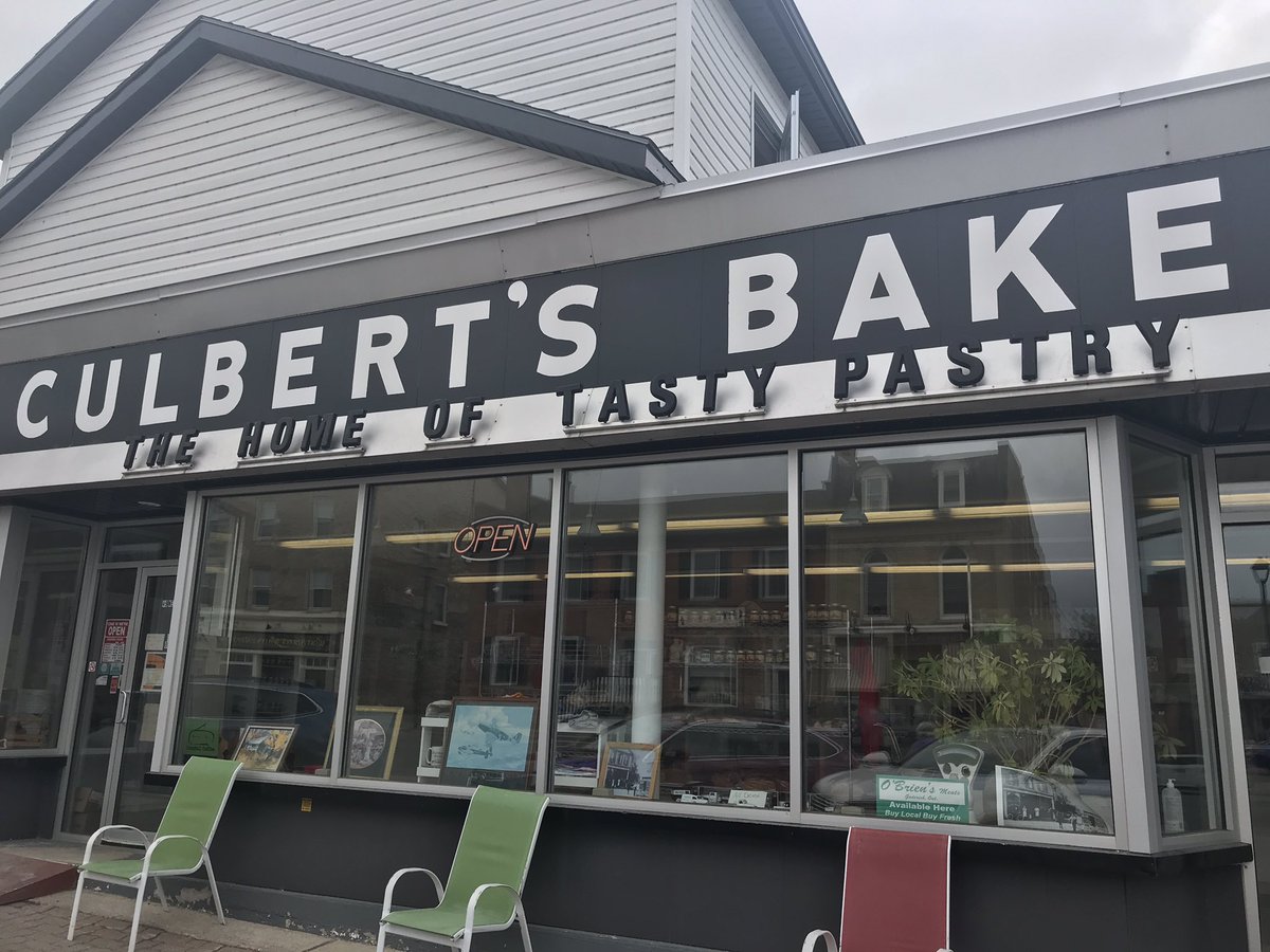 The famous cream donut from Culbert’s in Goderich