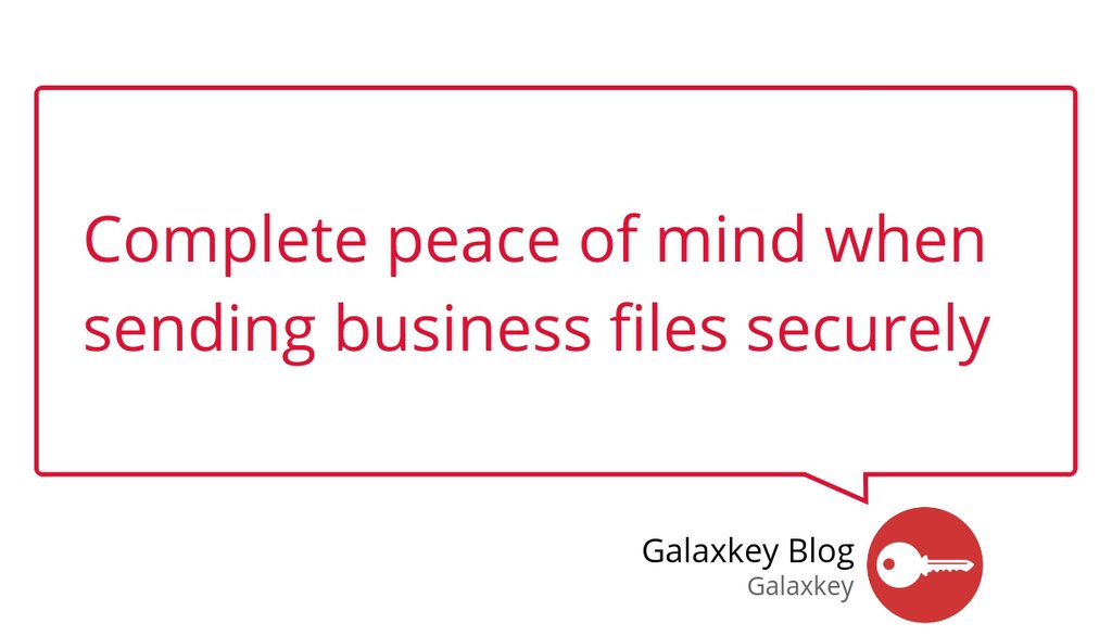 Galaxkey's tweet photo. Galaxkey SDS lets your business customers send you files securely, using a web interface, without the need for them to register with Galaxkey.
Read more π https://t.co/U4KJ9xdbPI
#CompletePeace #LatestArticle #GalaxkeyBlog #Encryption #Cybersecurity #DataProtection https://t.co/aJFo4XXF5B