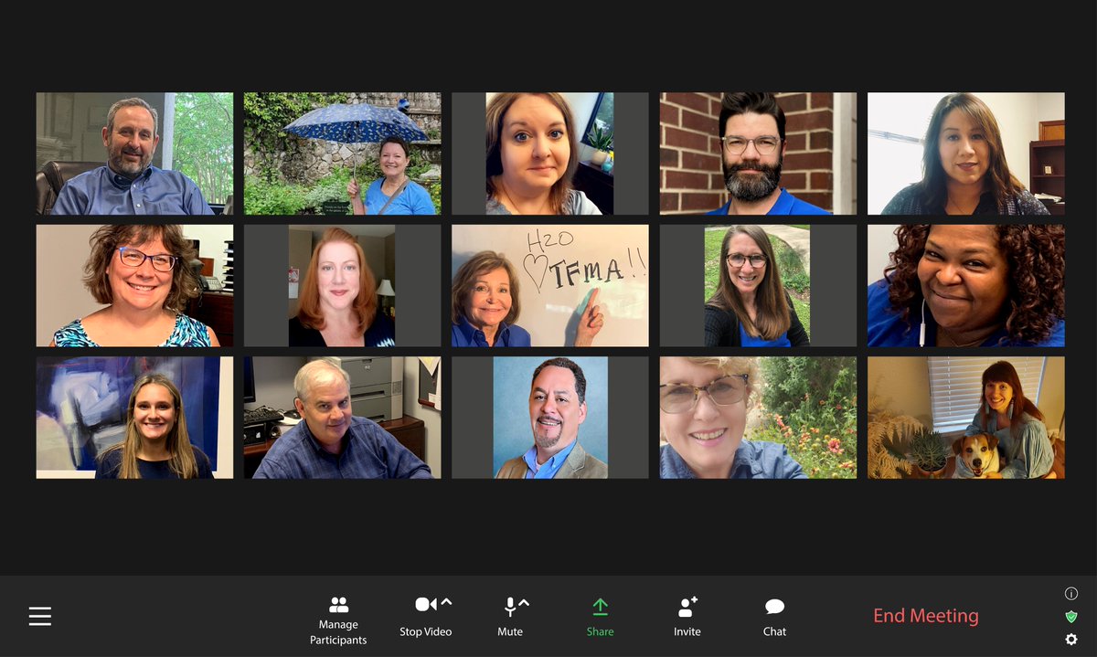 H2O is proud to wear blue to promote flood safety and <a href="/TexasCFM/">TFMA</a>'s Texas Flood Awareness Week! 

#IWearBlue #FloodPrep21 #TXWX #TXFlood #TexasFloodAwarenessWeek #FloodAwarenessWeek