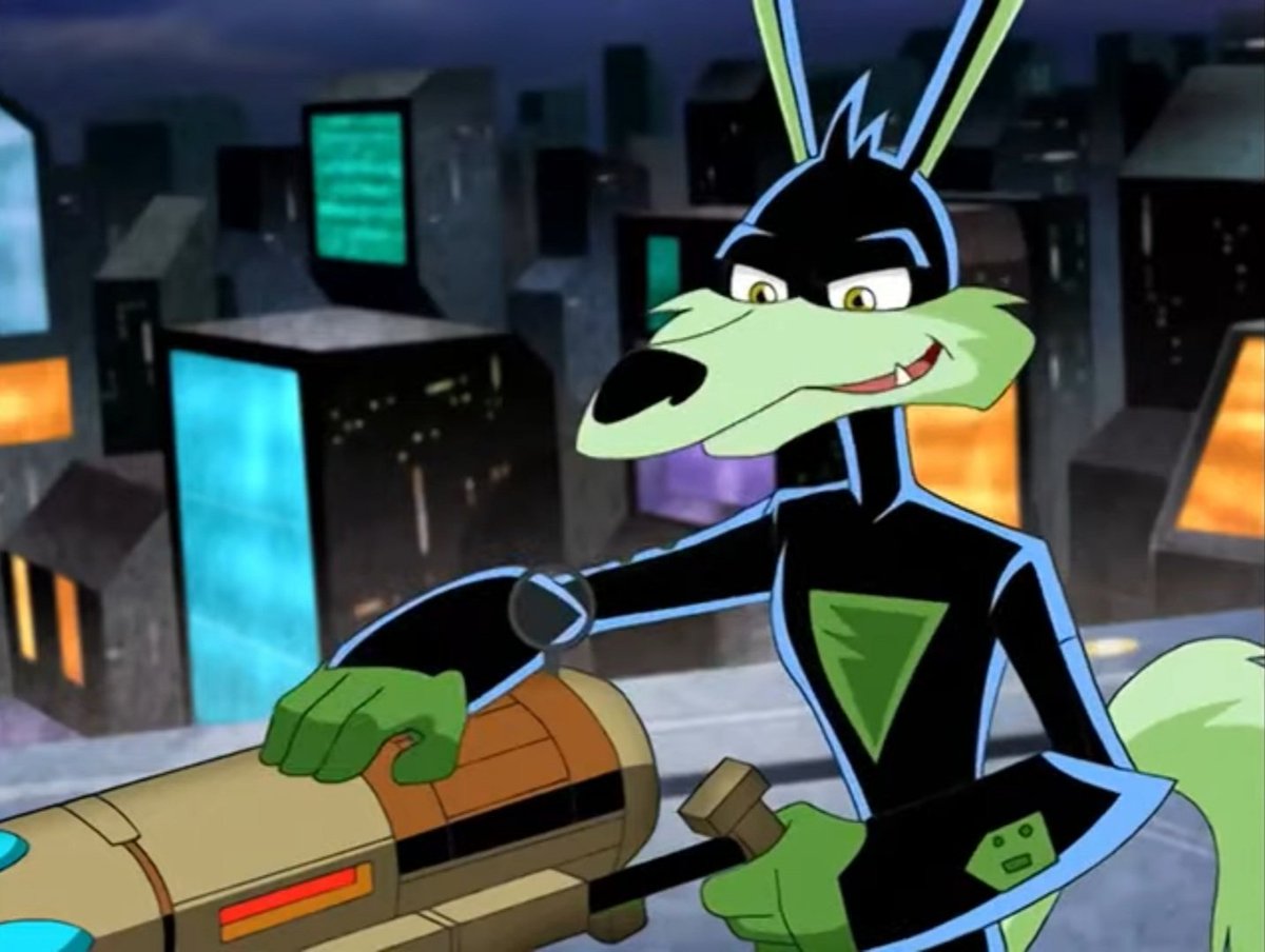 Tech E. Coyote from Loonatics Unleashed! https://t.co/1t8cUIH8u5.
