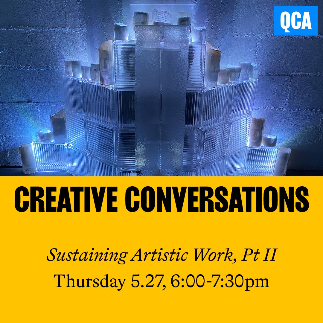 QNSArts's tweet photo. How has the pandemic impacted your creative practice? Join us TOMORROW to share your story in conversation with Queens creatives feat. guest speakers in the visual &amp; performing arts. RSVP: https://t.co/ZHjR7S8sj8 https://t.co/wVYfAouthK
