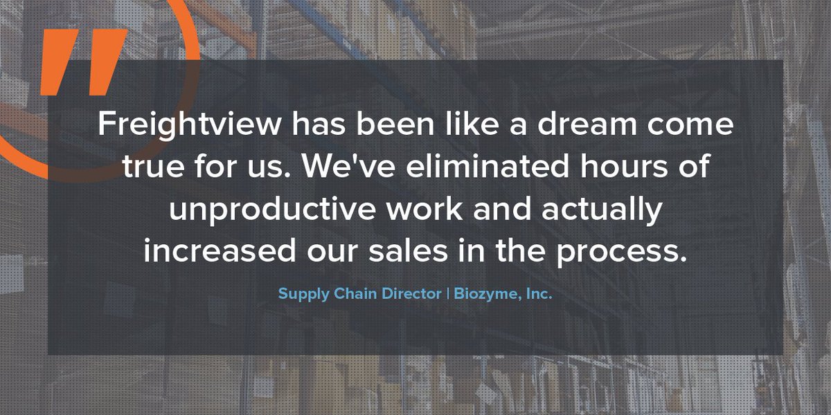 freightview's tweet photo. Check out our library of #CaseStudies: https://t.co/21sdsYQgZU https://t.co/oW2HhT4OaO