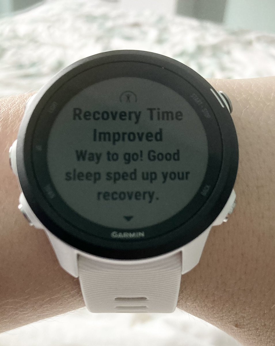 Is that actually positive feedback Garmin? 😂 #WednesdayWellness #HappyHumpDay