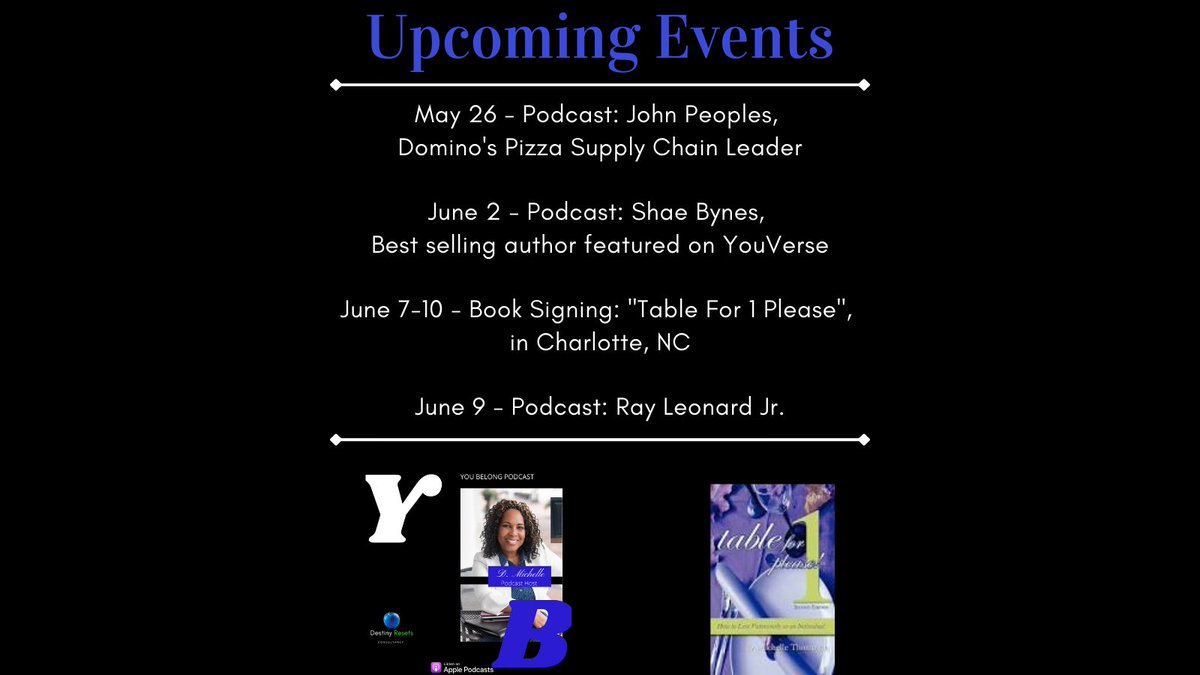 DestinyResets's tweet image. I will continue to share these mini schedules with you that provide exciting events, podcast guests, &amp;amp; special announcements at a quick glance. Feel free to save the event dates, share them, &amp;amp; mark your calendars as the Summer of 2021 begins!