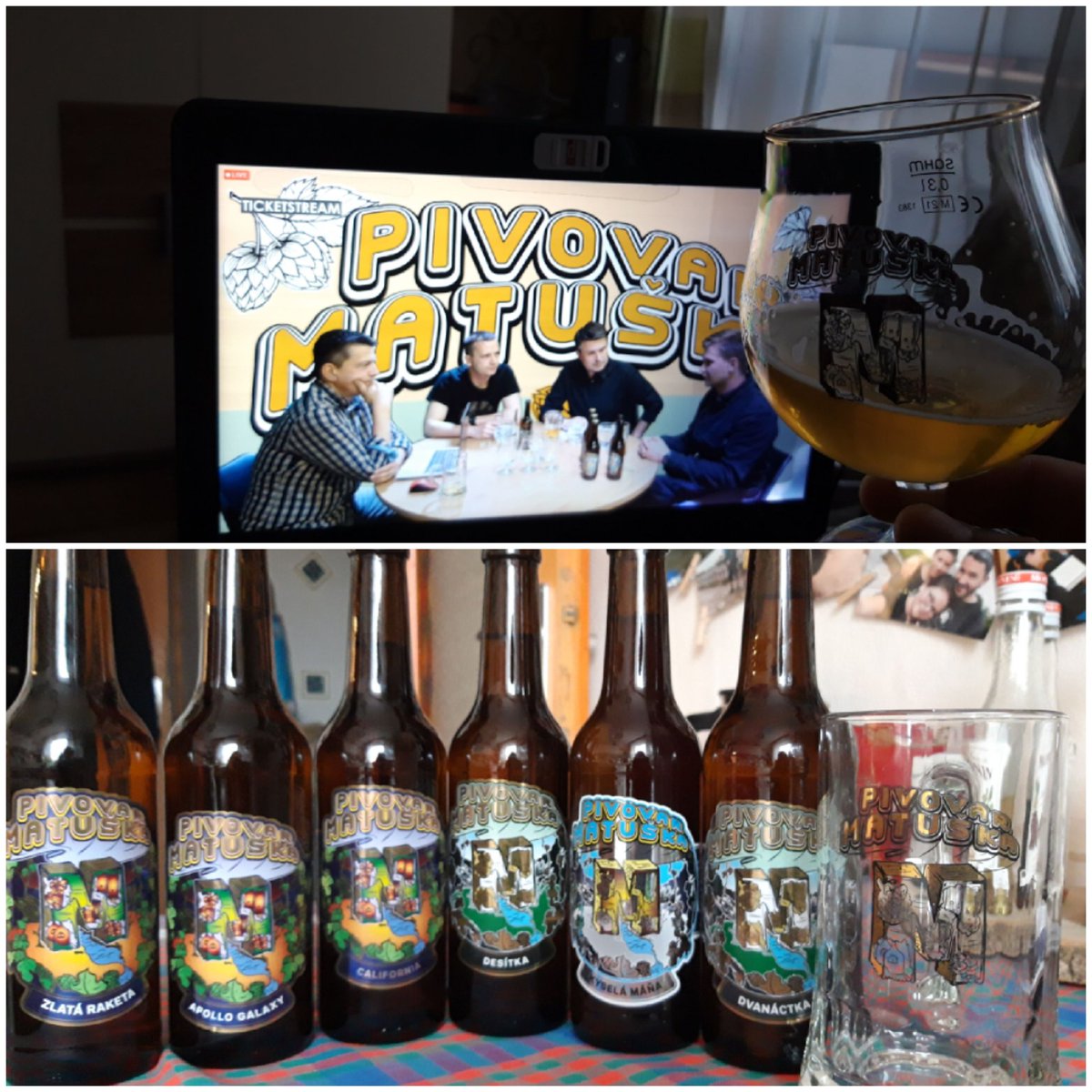 Beer night #vecersminipivovarem #ticketstream
