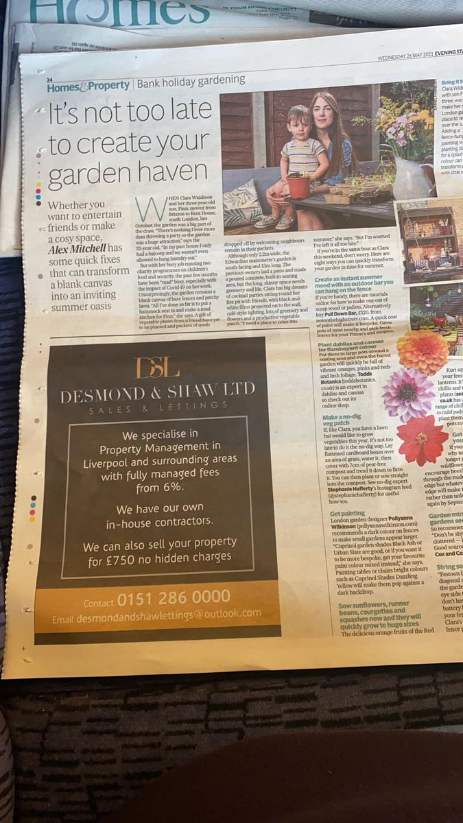 Look out for us in tonight’s @EveningStandard 💃