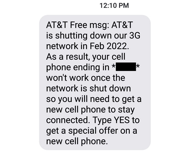 Misleading falseness from AT&amp;T wireless. No indication that maybe it's just that you don't know what phone I use?