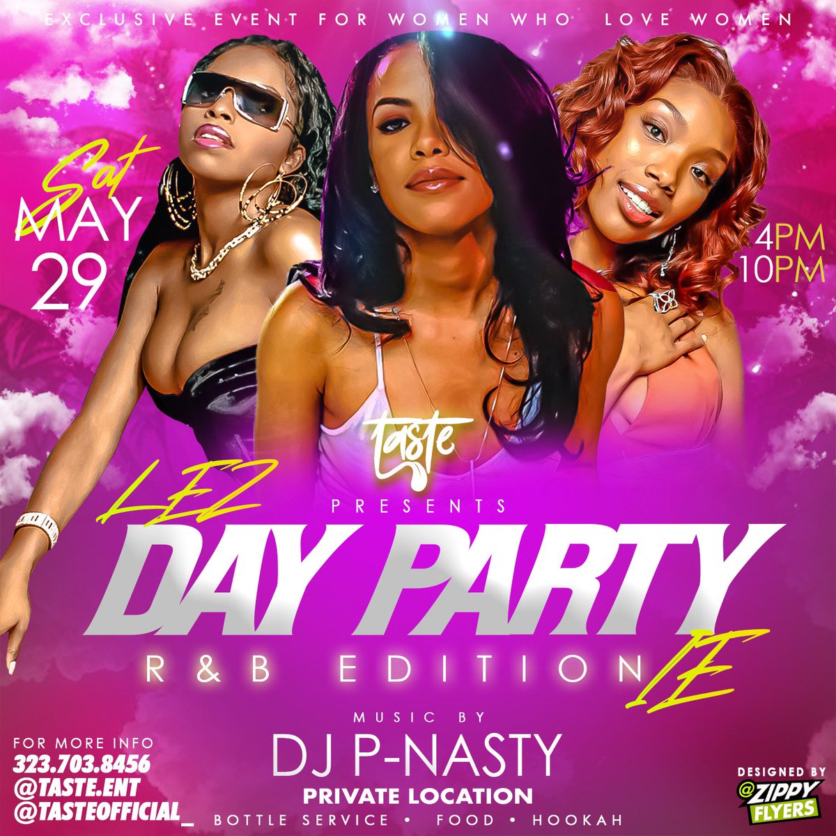 marcroseonly's tweet photo. 🚨RETWEET RETWEET🚨
Exclusive Events For Women Who Love Women🏳️‍🌈
Friday May 28th📌
Secret Rated Lez💋 
Saturday May 29th📌
🌴Lez Day Party IE
90s &amp; 00s R&amp;B Edition
Sunday May 30th📌
Lez Chill N’ The Hillz💫
Rooftop Party🌃
Presale Tickets Available🎟
For More Info 323.703.8456📱 https://t.co/EZ9ORAJuAz