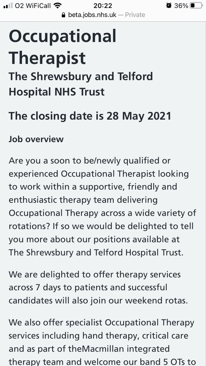 Band 5 posts out to advert currently! Please take a look at the ad on NHS jobs website