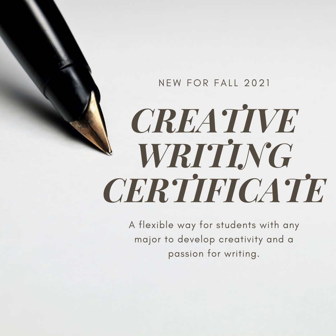 We're excited to announce that the Creative Writing Certificate was approved by the UMN Board of Regents and will be active Fall 2021. 

More information will be available closer to the start of fall semester.
