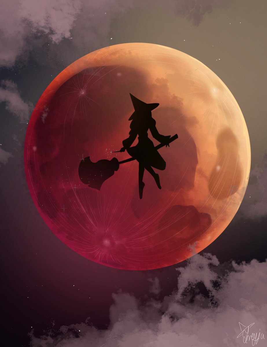 Blood Moon 🌕♥️🌙