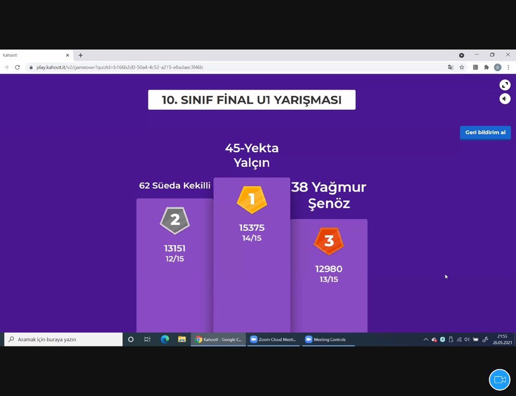 Çok keyifli, çokça heyecanlı ve oldukça çekişmeli geçen LEVEL U1 MATEMATİK Yarışmamızda dereceye giren öğrencilerimizi tebrik ederiz. <a href="/nilcicek/">Nil Çiçek</a> <a href="/ardaergez/">Arda ERGEZ</a> <a href="/adilkurt9/">Adil Kurt</a> <a href="/nildayuksel2/">Nilda Yüksel</a>  
#MatematikHayattır
