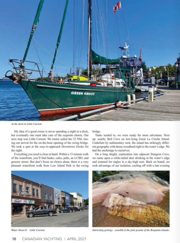 From our April, 2021 Issue of CY. ✨

A "Bucket List" Cruise to the North Channel! 

Full digital article found here: bit.ly/3uoriSQ