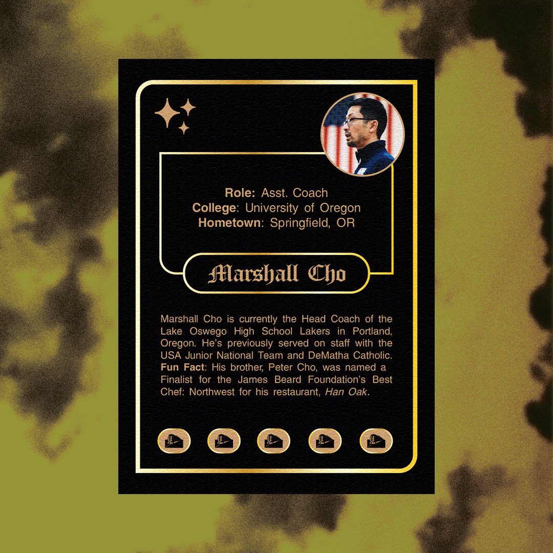 Marshall Cho is bringing his passion for the game to the Kimchi Express coaching staff. 

All aboard the Kimchi Express, <a href="/CoachCho/">Marshall Cho 조정호</a> 🚂 

#AllAboard 💯 
#TBT2021 🏀