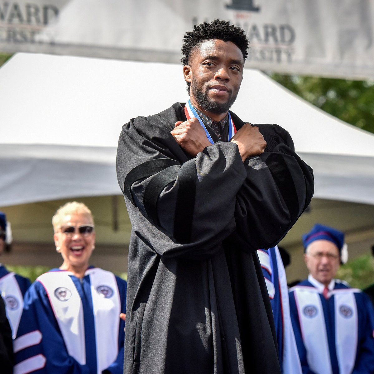 WakandaUpdates's tweet photo. The Chadwick A. Boseman College of Fine Arts. 🤍💜 https://t.co/Mz8mXETxC8