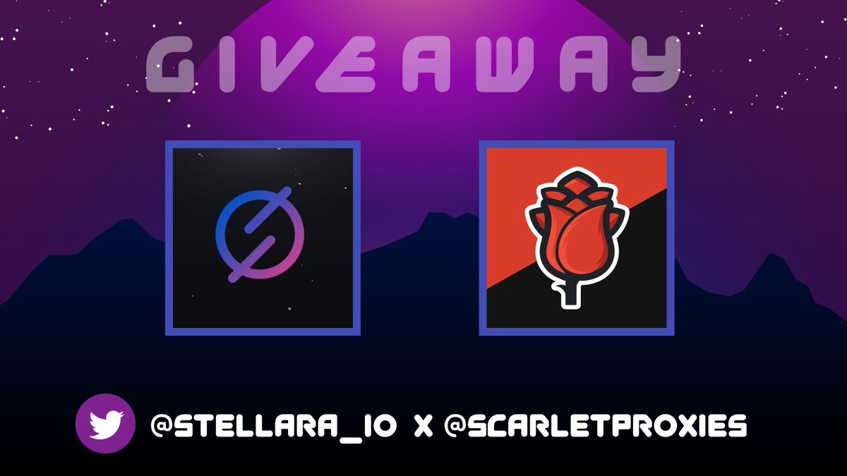 ScarletProxies's tweet photo. 1 Year Giveaway! 🥳

@stellara_io - 1 x Monthly Key
@ScarletProxies - 2 x 100 Scarlet ISP

🗒️RULES -- Follow / Like / RT / Tag a friend

One year ago, Scarlet was founded and our tight-knit community was assembled. We thank all of our members and supporters over the past year!🌹 https://t.co/Nbp8aWWLSZ