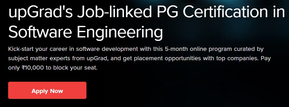 texam_i's tweet image. #Software #SoftwareEngineer #softwarelearning #softwaredeveloper 
upGrad&apos;s Job-linked PG Certification in Software Engineering
upgrad.com/tech-academy-f…