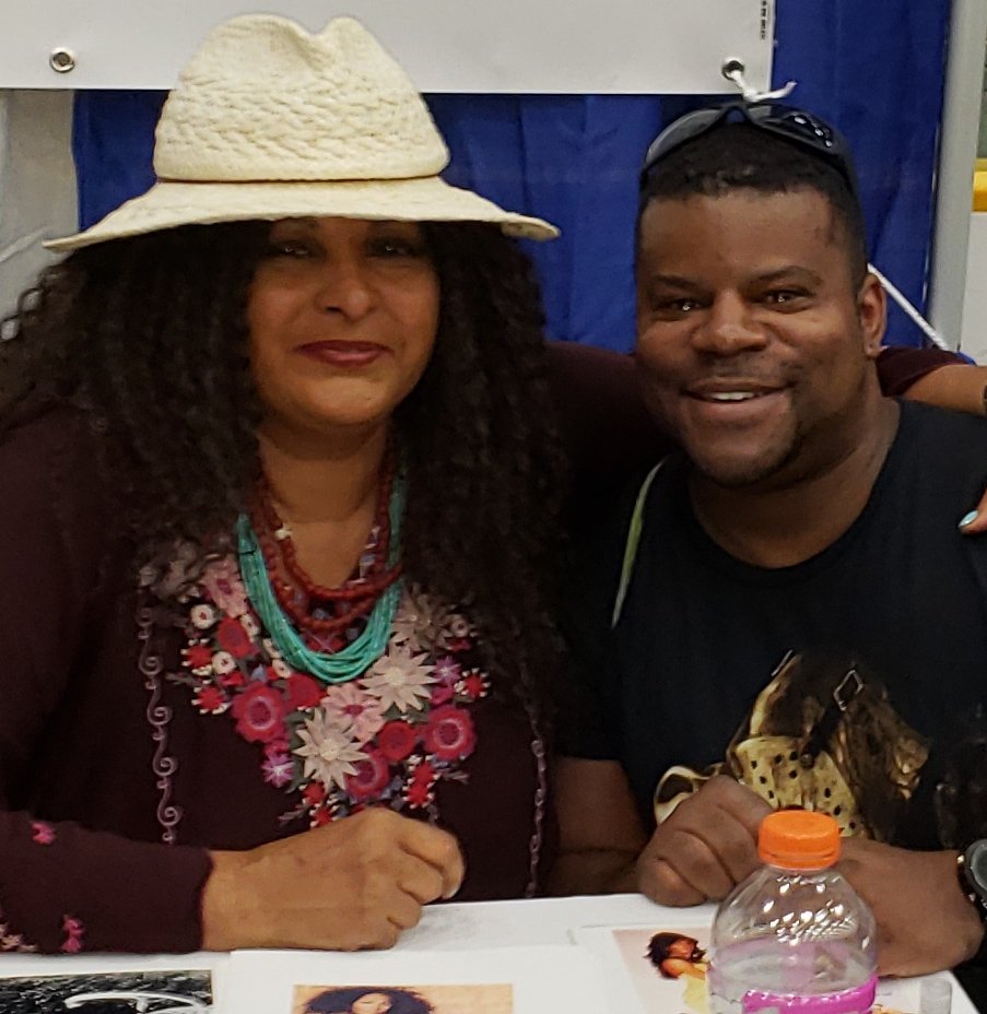  Happy Birthday Ms. Pam Grier. My heart still flutters thinking about the moment I met you   