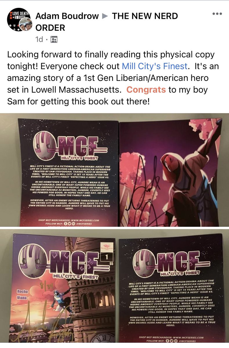 Welcome to Mill City No.1 is out now folks! Visit your local comic book shop to request your copy! bit.ly/3nnETaL