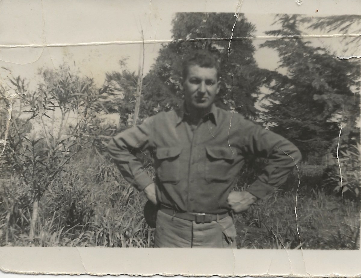 DeOldify's tweet photo. Before and After: the maternal grandfather of @danasday, repaired, colored &amp; enhanced all on @MyHeritage. https://t.co/ijDzhooE80